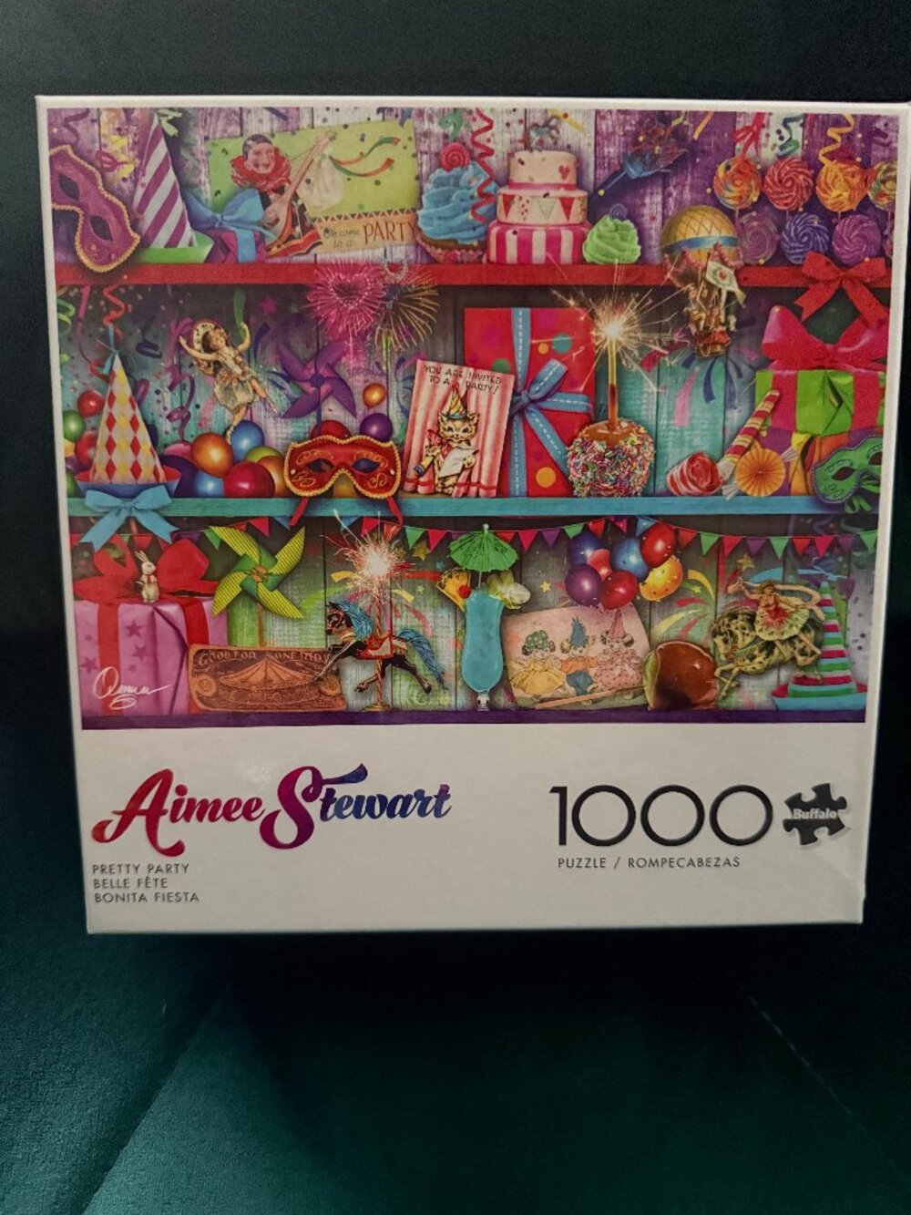 Buffalo Games - Aimee Stewart - Pretty Party 100 piece puzzle